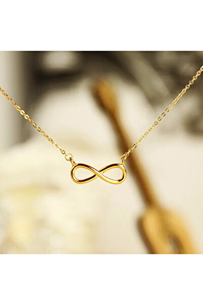 Choice قلادة تشوكر على شكل حرف إنفينيتي من الذهب الوردي مع سحر بوهو للنساء من الفولاذ المقاوم للصدأ مجوهرات زفاف للأزواج