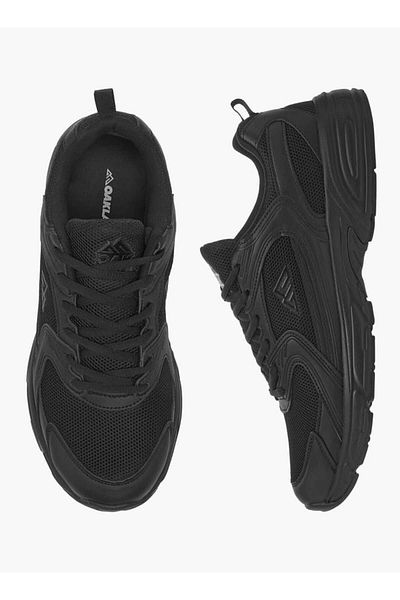 Oaklan by Shoexpress Mesh Panelled Sports Shoes with Lace-Up Closure