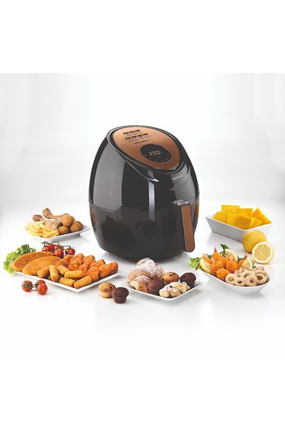 Kenwood Digital Air Fryer, 5L, 1500W, Black, HFP52.000BK