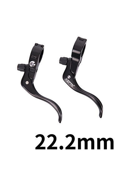 ZTTO زوج واحد من أذرع فرامل الدراجة ذات الترس الثابت مقاس 22.2 بوصة، باللون ا...