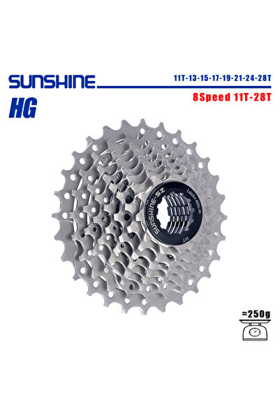 Choice كاسيت دراجة طريق SUNSHINE 8 سرعات 11T-28T 8/9/10/11/12 سرعة 23/25/28/3...