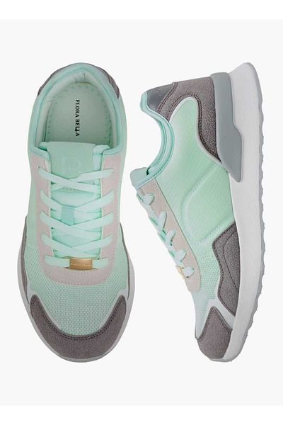 Flora Bella by Shoexpress Flora Bella Colourblock Sneakers with Lace-Up Closure