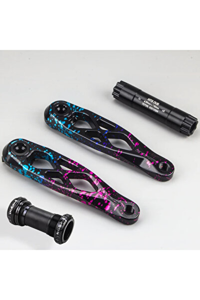 Choice كرنك دراجة جبلية خفيف الوزن للغاية مقاس 165 مم من Rainbow BB EVOSID، ك...