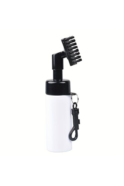 Choice قطعة واحدة بيضاء من منظف مضارب الجولف، قطعة ونصف من أنبوب الأخدود لتنظيف مضارب الجولف، فرشاة مضارب الجولف مع خزان مانع للتسرب