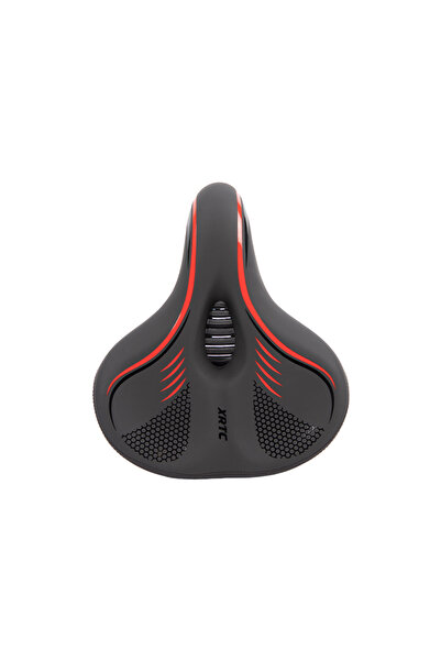 Choice Red Oversized Bike Seat for Men & Women Comfort - Wide Soft Cushion Bi...