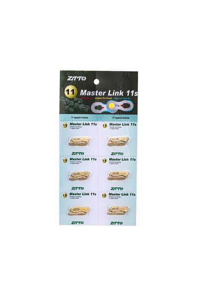 ZTTO 11s gold-6 pairs ZTTO 6 Pairs Bicycle Chain Master Link 6/7/8/9/10/11/12 Speed MTB Road Bike Chain Q