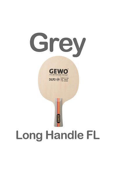 Choice Grey FL Original GEWO DXLP01 Table Tennis Blade Racket Light Weight Allround Type Control Spin Ping