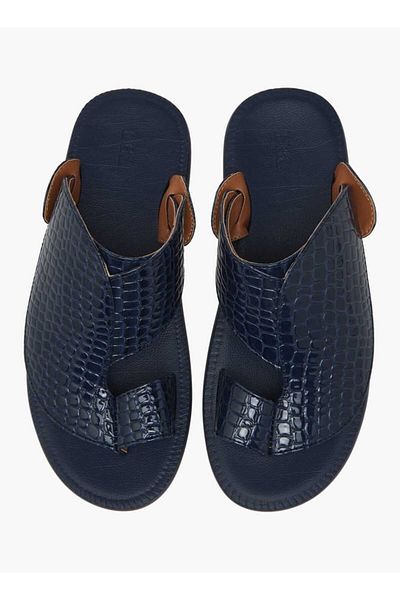LBL by Shoexpress Men's Textured Slip-On Arabic Sandals