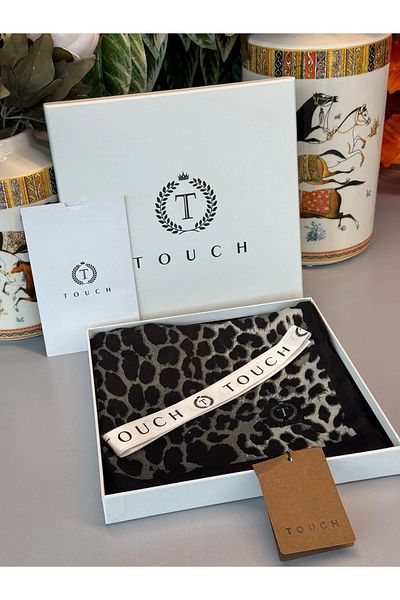 Oxygen Scarfs Touch Imported Leopard Voile Silk Shawl