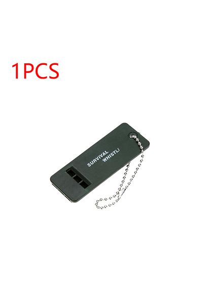 Choice 1PC 1-10PCS 3-Frequency Whistle High Decibel Survival Whistle Keychain Referee Camping Hiking Outdoo