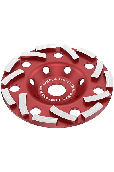 Choice 5Inch 4/5 Inch Diamond Grinding Wheel Disc Abrasive Cup Wear Sanding DIY Cutting Disc Angle Grinder