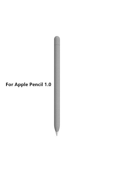 Choice Pencil 1 Grey Pencil Case Silicone Tablet Stylus Protection Case Solid Color Shockproof for Apple Pe