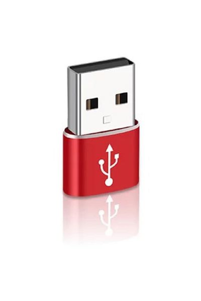 Choice Red USB To Type C Converter Adapter USB 3.0 Adapter Plug Portable Mini Computer Phone Adapter Mobile