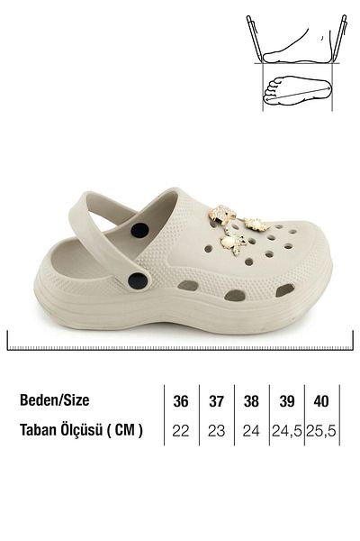 GEZER Women's Summer Eva Suitable for Wet Floor Home Garden Bathroom Pool Slippers Sandals