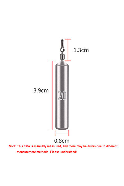 Choice 20 جرام 5 قطع/مجموعة موصلات ثقل الصيد 2.5 جرام/3.5 جرام/5 جرام/7 جرام/...