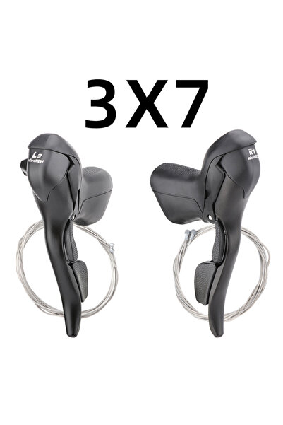 Choice 3x7 Speed Shifter MicroNEW Road Bike Shifter 3x7 3x8 3x9 3x10 Speed Br...