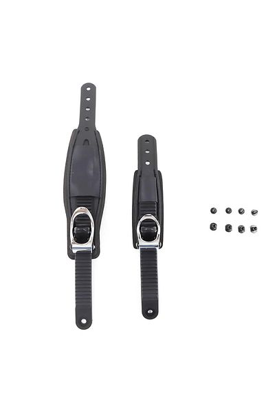 Choice 1 set Adjustable Ski Strap Binding Attachment for Multiple Occasions With Ratchet Tongue Ladder to S