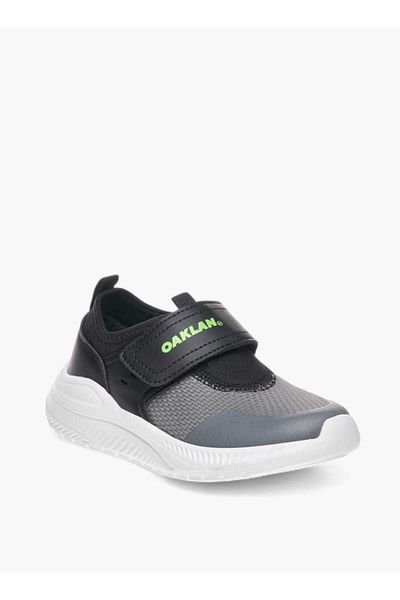 Oaklan by Shoexpress Pull Tab Detail Sports Shoes with Hook and Loop Closure