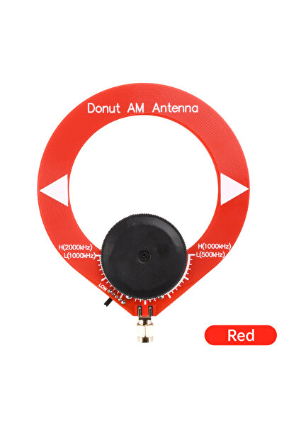 choice2 هوائي دائري صغير AM بتردد 500-2000 كيلوهرتز، هوائي حلقي بترددات 4-24 ...