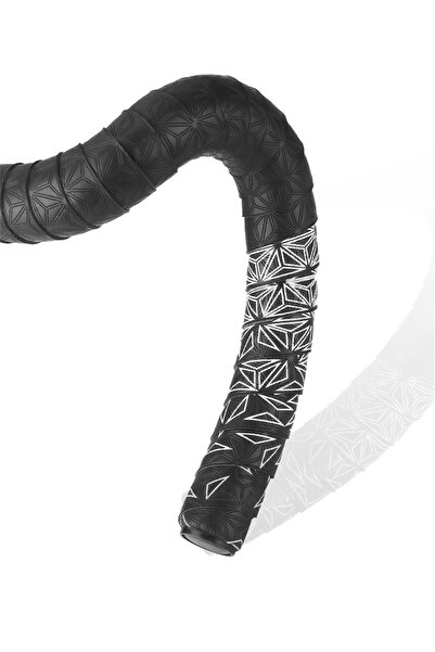 Choice شريط مقود دراجة طريق مضاد للانزلاق من قطعتين باللون الأبيض، شريط مقود ...