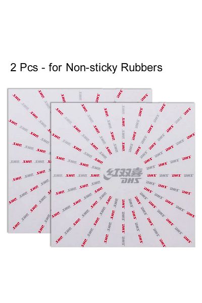 Choice 2PCS-B DHS Table Tennis Rubber Protector Film 2 Pcs for Non-sticky Sticky Rubber Ping Pong Accessori