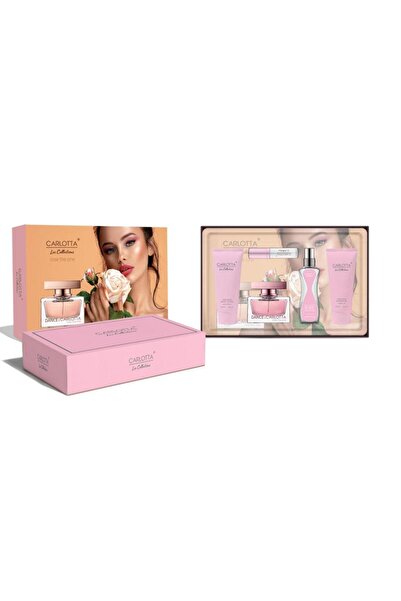 Carlotta مجموعة هدايا روز ذا ون للنساء مكونة من 5 قطع