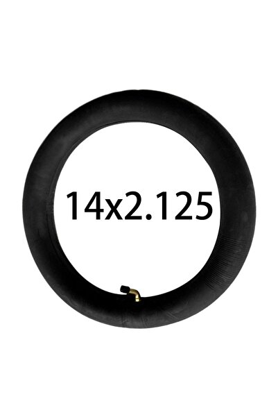 Choice أنبوب داخلي من المطاط البوتيل مقاس 14x2.125/14x2.50 مع ساق صمام منحني ...