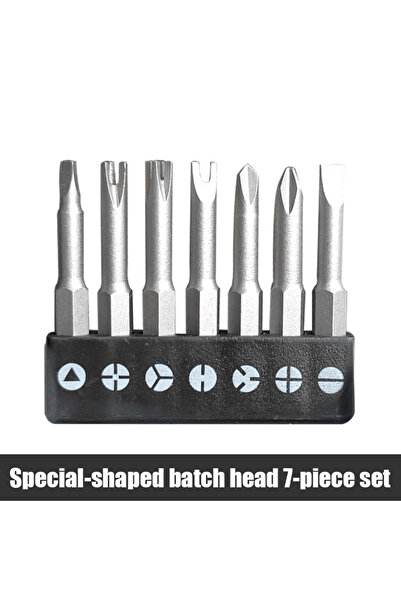 Choice مفك براغي دقيق على شكل مثلث Y U مكون من 7 قطع، بت مغناطيسي داخلي 1/4 ب...