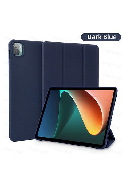 DANYCASE MiPad 6-6Pro 11in Dark blue Tablet Case For MiPad 6S Pro 12.4in Support Magnetic Charging Auto Wake