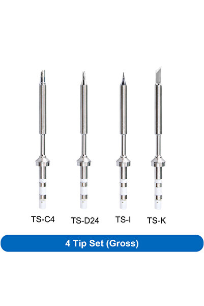 Choice TS tip 8Pcs set Pine64 ts101 ts100 Soldering Iron Tips Pinecil V2 V1 Replacement Various Models fine