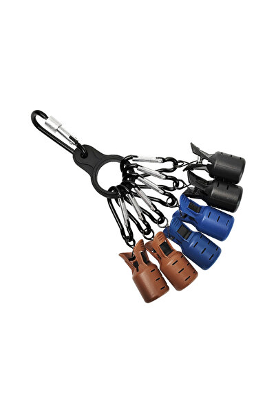 Choice طقم حماية طُعم صيد الحبار الجديد مقاس M 4، 6 قطع، غطاء خطافات الأخطبوط...