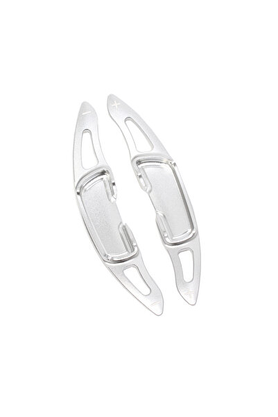 Choice1 مقبض ناقل الحركة لعجلة القيادة الفضية للسيارة، ناقل الحركة المباشر لس...