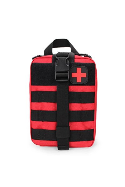 Choice مجموعة الإسعافات الأولية الخارجية باللون الأحمر EDC Molle Medical Kit ...