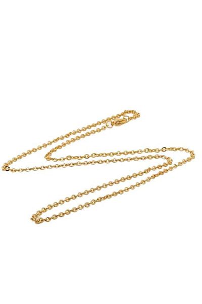 Chavin 45 cm String Plated Steel Necklace Chain - Ap82