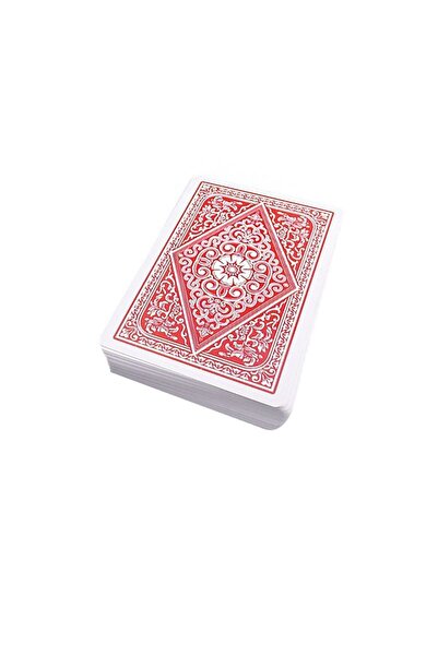 Weather Forecast Red Pvc Plastic Waterproof Jumbo Blackjack Playing Card Gin443Kr