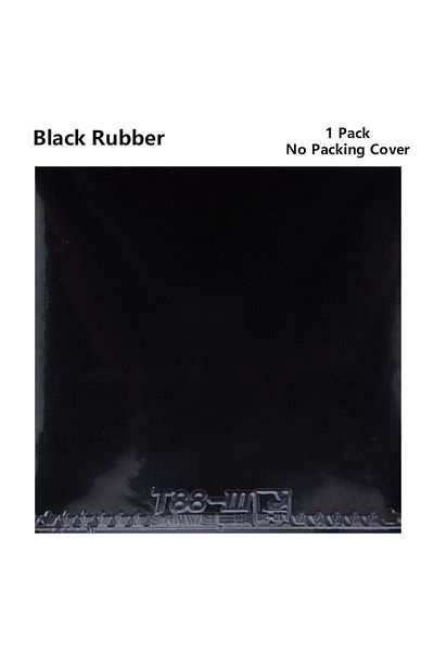 Choice 1 Black no cover Sanwei T88-3 Table Tennis Rubbers Double Kit Semi-sticky Elastic Quick Attack Ping