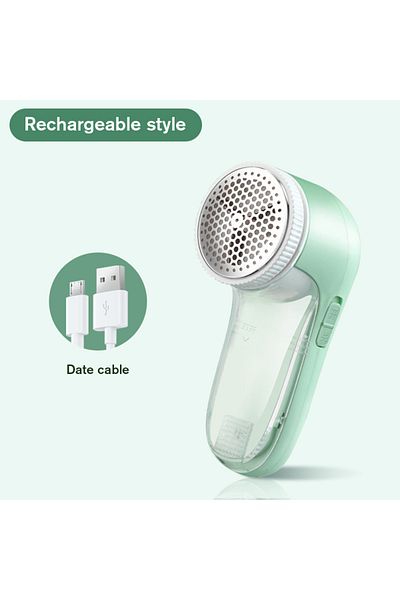 XUMTOM Rechargeable Household Clothes Shaver Fabric Lint Remover Fuzz Electric Fluff Portable Brush Blade P
