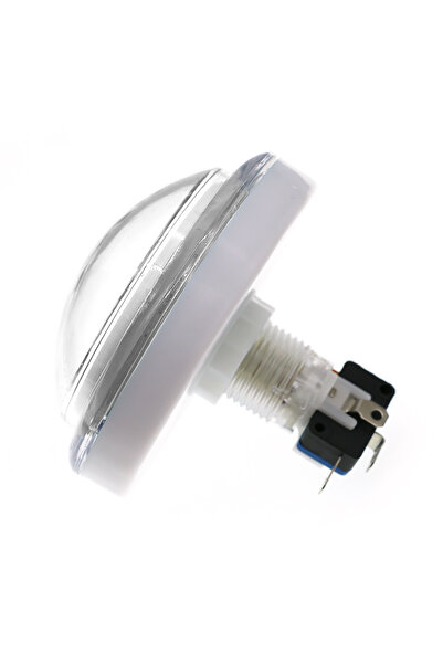 Choice زر دفع أبيض كبير 100 مم مضاء بضوء LED مفتاح إجابة فيديو إيقاع موسيقى آ...