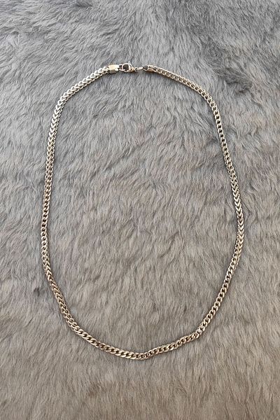 Chavin 4 Mm. 60 Cm. Fishback Steel Men's Chain Dt61-4