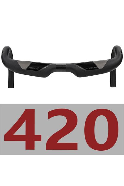 kocevlo AERO1 420MM KOCEVLO carbon fiber bicycle handlebar Reduce resistance bent bar strengthen bike parts
