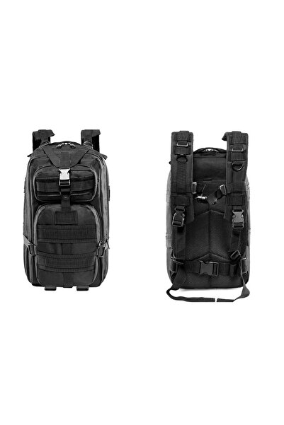 Choice حقيبة ظهر تكتيكية سوداء كلاسيكية للسفر والرياضة والتمويه وحقيبة ظهر لل...