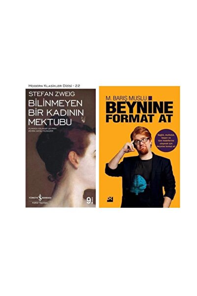 TÜRKİYE İŞ BANKASI KÜLTÜR YAYINLARI Bilinmeyen Bir Kadının Mektubu - Stefan Z...