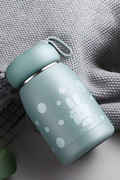 Weather Forecast 304 Çelik 320 ml Vakumlu Bebek Mama Saklama Termosu Mug cin493