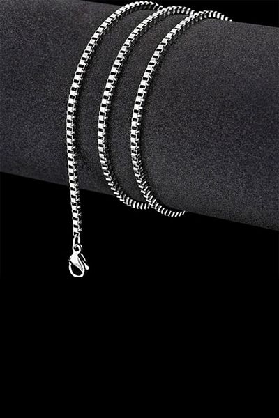 Chavin Gray 2 Mm75 cmLong Men's Steel Chain Dn76