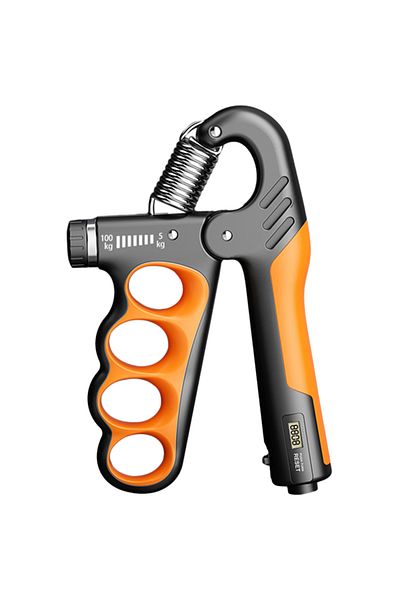 Choice Orange 5-100KG 5-100Kg Hand Gripper Gym Wrist Expander Hand Strengthener Adjustable Dynamometer Hand