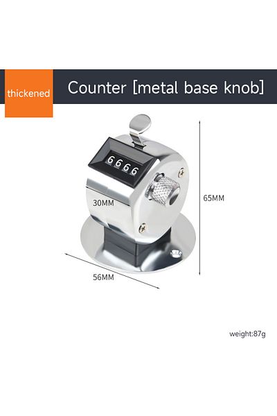 Choice1 Counter thickened NEW Digital Hand Tally Counter Manual Counting Golf Clicker Training Counter 4 Dig