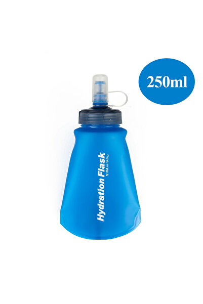 Choice A1- 250 مل 250/500/750 مل زجاجة رياضية خارجية من مادة TPU قابلة للطي زجاجة مياه للشرب أثناء الجري