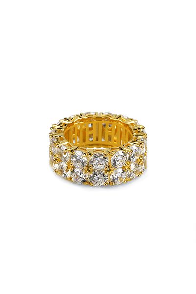 Chavin En16Sr Model 2 Row Stone Complete Ring