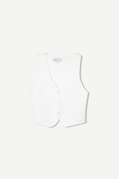 Bershka V-neck vest