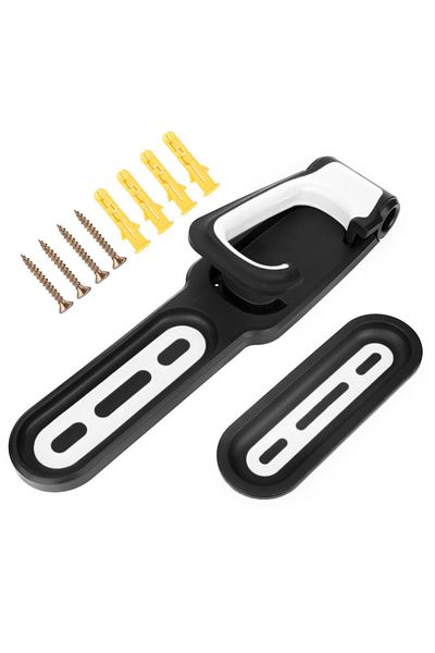 Choice GUAJ02-Black Bicycle Support Bike Wall Mount Hook Stand Parking Holder Bicycle Parking Rack Storage